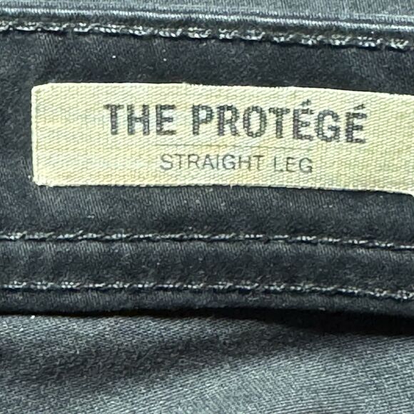 AG Adriano Goldschmied Jeans Mens 34x34 Black The Protege Straight Leg Pants - Picture 9 of 14
